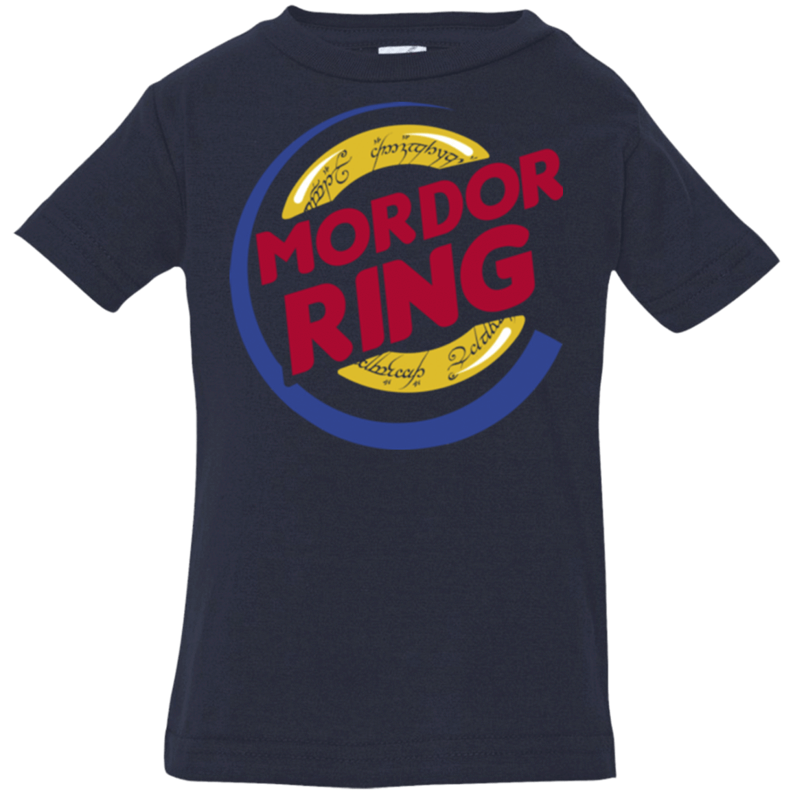 T-Shirts Navy / 6 Months Mordor Ring Infant PremiumT-Shirt