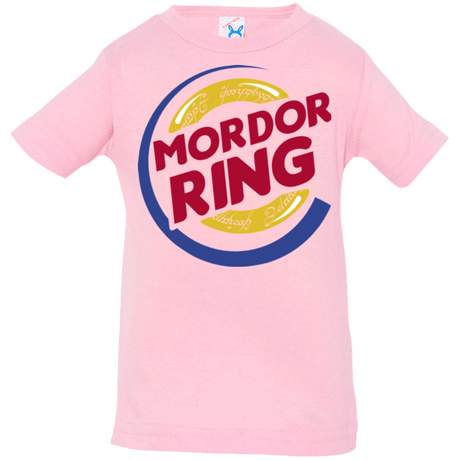 T-Shirts Pink / 6 Months Mordor Ring Infant PremiumT-Shirt