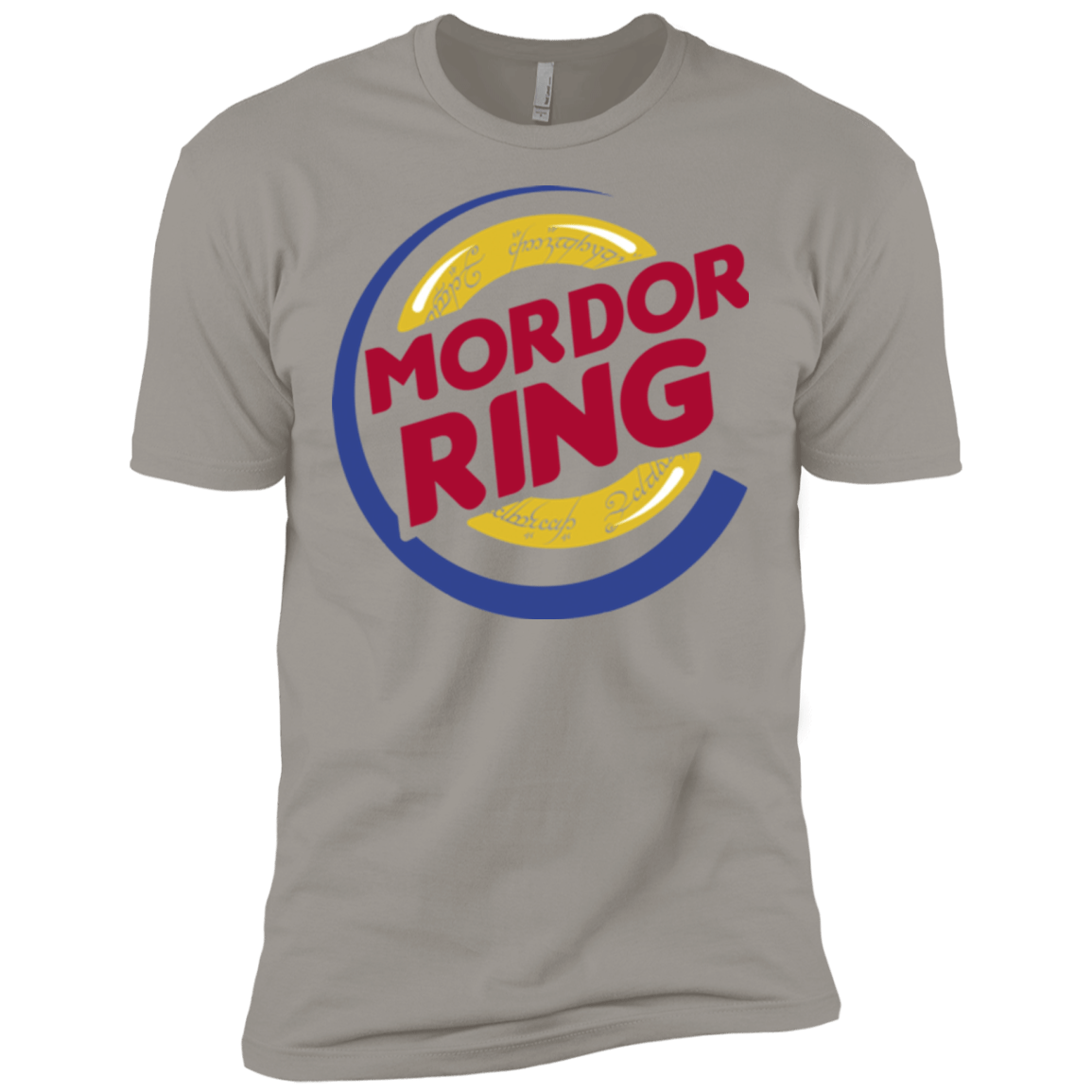 T-Shirts Light Grey / X-Small Mordor Ring Men's Premium T-Shirt