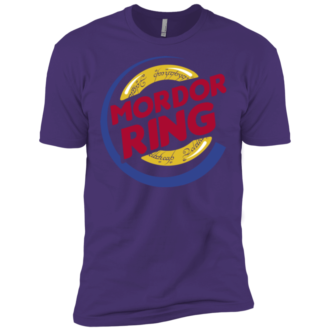 T-Shirts Purple / X-Small Mordor Ring Men's Premium T-Shirt