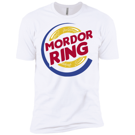 T-Shirts White / X-Small Mordor Ring Men's Premium T-Shirt