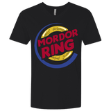 T-Shirts Black / X-Small Mordor Ring Men's Premium V-Neck