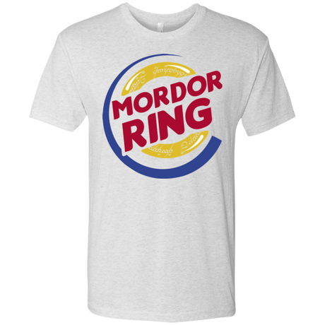 T-Shirts Heather White / Small Mordor Ring Men's Triblend T-Shirt