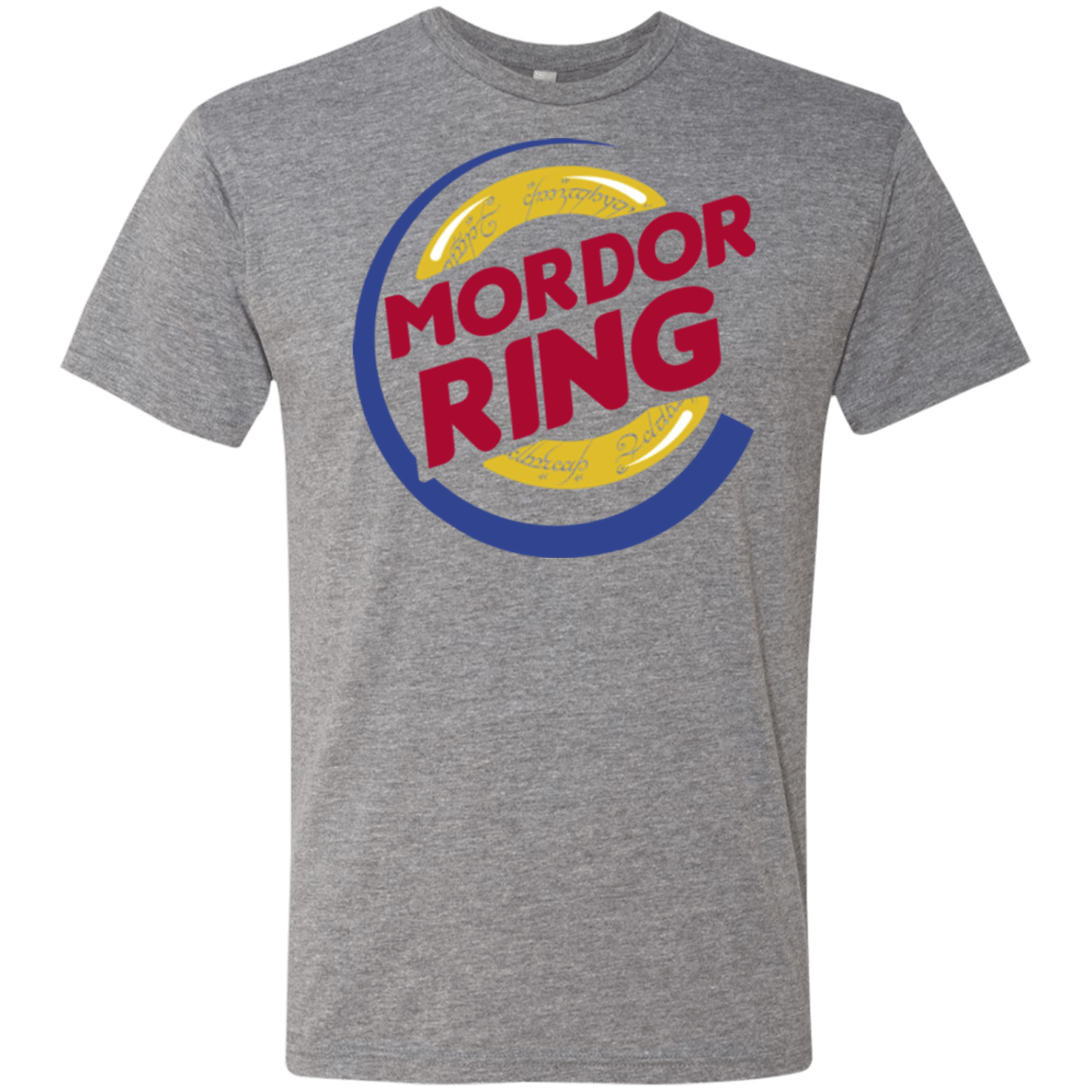 T-Shirts Premium Heather / Small Mordor Ring Men's Triblend T-Shirt