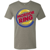 T-Shirts Venetian Grey / Small Mordor Ring Men's Triblend T-Shirt
