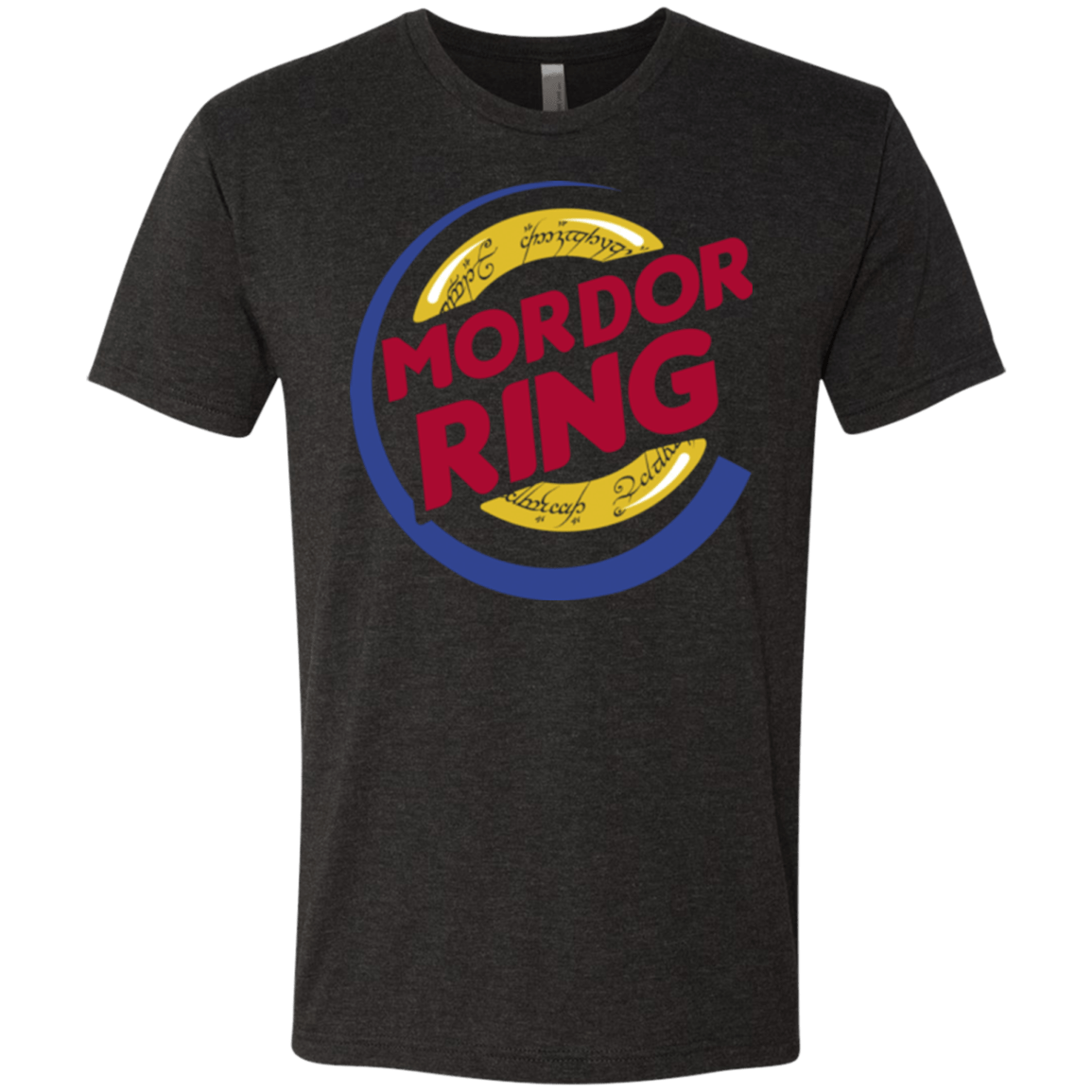 T-Shirts Vintage Black / Small Mordor Ring Men's Triblend T-Shirt