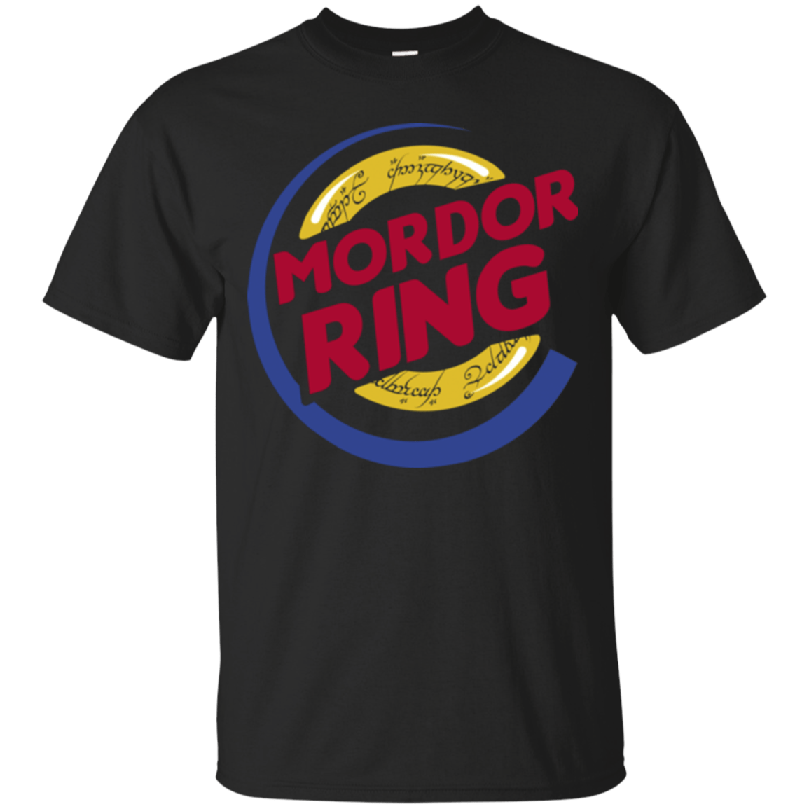 T-Shirts Black / Small Mordor Ring T-Shirt