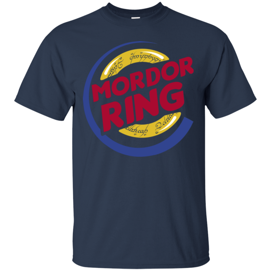 T-Shirts Navy / Small Mordor Ring T-Shirt