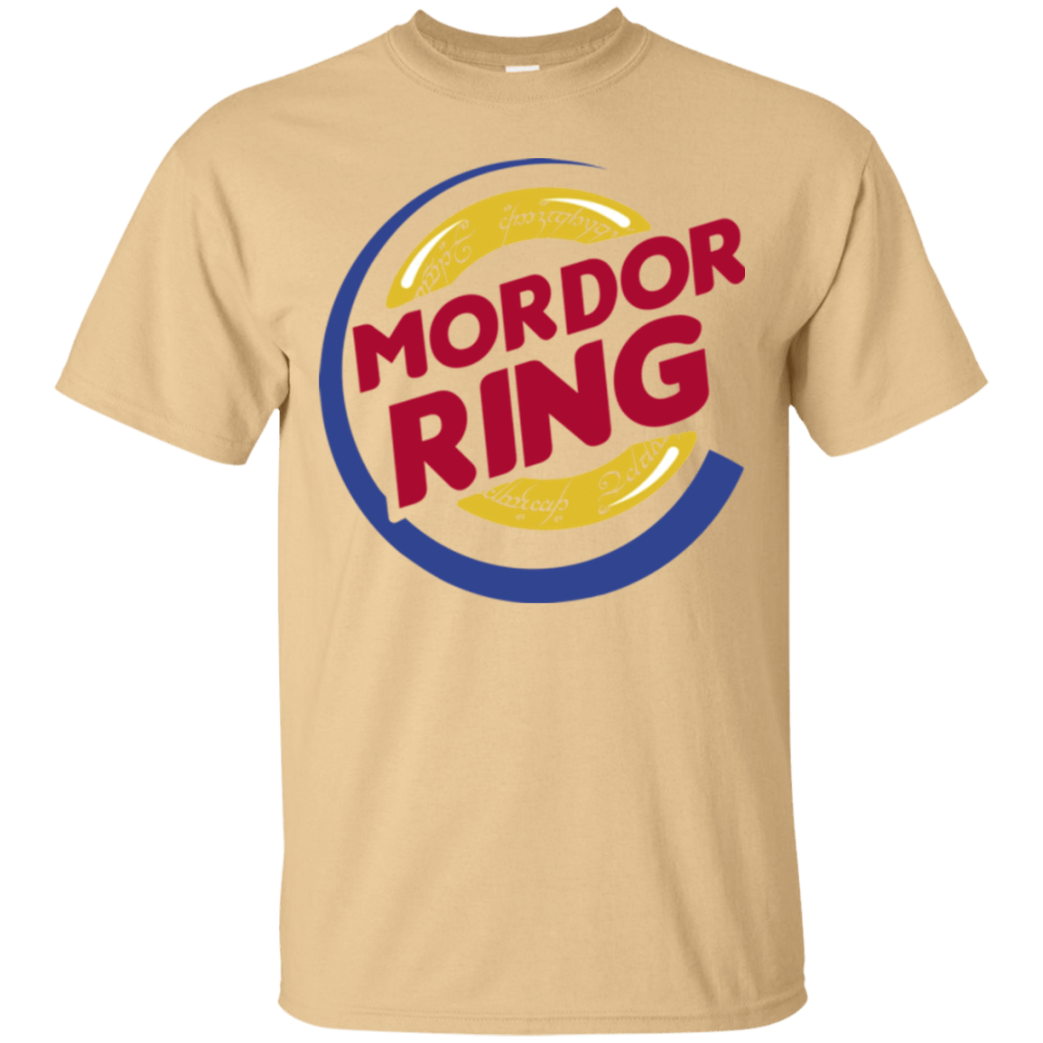 T-Shirts Vegas Gold / Small Mordor Ring T-Shirt