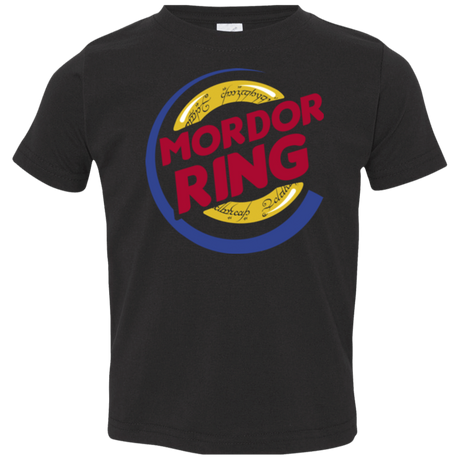 T-Shirts Black / 2T Mordor Ring Toddler Premium T-Shirt
