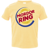 T-Shirts Butter / 2T Mordor Ring Toddler Premium T-Shirt