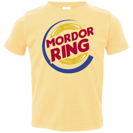 T-Shirts Butter / 2T Mordor Ring Toddler Premium T-Shirt