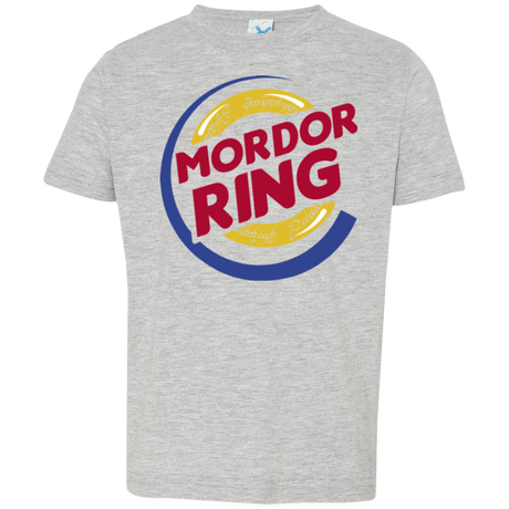 T-Shirts Heather / 2T Mordor Ring Toddler Premium T-Shirt