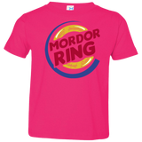 T-Shirts Hot Pink / 2T Mordor Ring Toddler Premium T-Shirt
