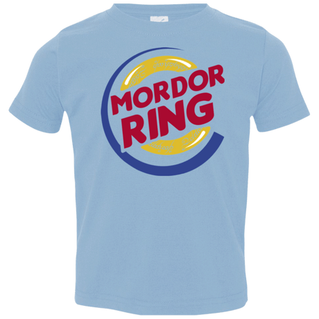 T-Shirts Light Blue / 2T Mordor Ring Toddler Premium T-Shirt