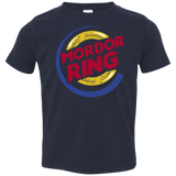 T-Shirts Navy / 2T Mordor Ring Toddler Premium T-Shirt