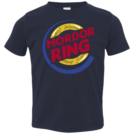 T-Shirts Navy / 2T Mordor Ring Toddler Premium T-Shirt