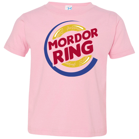 T-Shirts Pink / 2T Mordor Ring Toddler Premium T-Shirt
