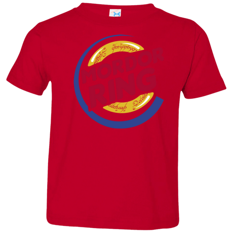T-Shirts Red / 2T Mordor Ring Toddler Premium T-Shirt