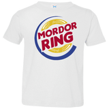 T-Shirts White / 2T Mordor Ring Toddler Premium T-Shirt