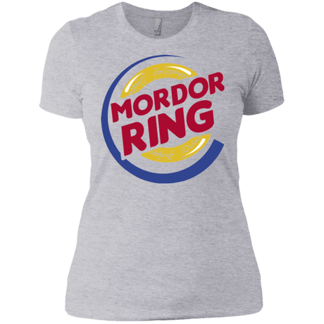T-Shirts Heather Grey / X-Small Mordor Ring Women's Premium T-Shirt