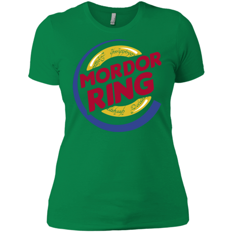 T-Shirts Kelly Green / X-Small Mordor Ring Women's Premium T-Shirt