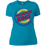 T-Shirts Turquoise / X-Small Mordor Ring Women's Premium T-Shirt