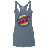 T-Shirts Indigo / X-Small Mordor Ring Women's Triblend Racerback Tank