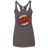 T-Shirts Macchiato / X-Small Mordor Ring Women's Triblend Racerback Tank