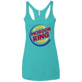 Mordor Ring Women's Triblend Racerback Tank