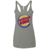 T-Shirts Venetian Grey / X-Small Mordor Ring Women's Triblend Racerback Tank