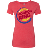 T-Shirts Vintage Red / Small Mordor Ring Women's Triblend T-Shirt