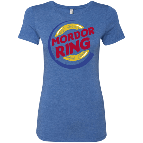 T-Shirts Vintage Royal / Small Mordor Ring Women's Triblend T-Shirt