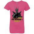 T-Shirts Hot Pink / YXS Mordors army Girls Premium T-Shirt