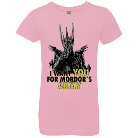 T-Shirts Light Pink / YXS Mordors army Girls Premium T-Shirt