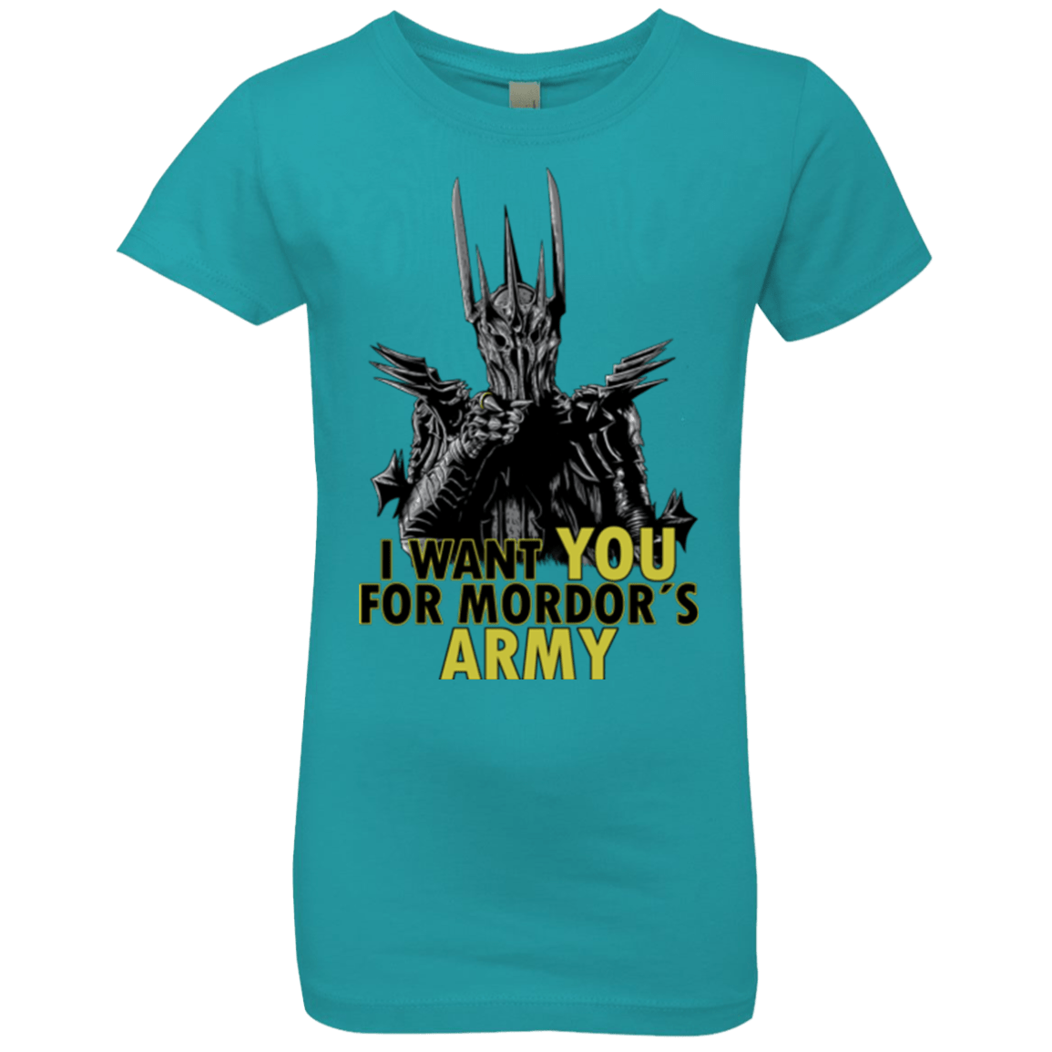 T-Shirts Tahiti Blue / YXS Mordors army Girls Premium T-Shirt