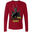 T-Shirts Cardinal / Small Mordors army Men's Premium Long Sleeve