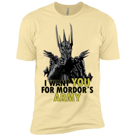 T-Shirts Banana Cream / X-Small Mordors army Men's Premium T-Shirt