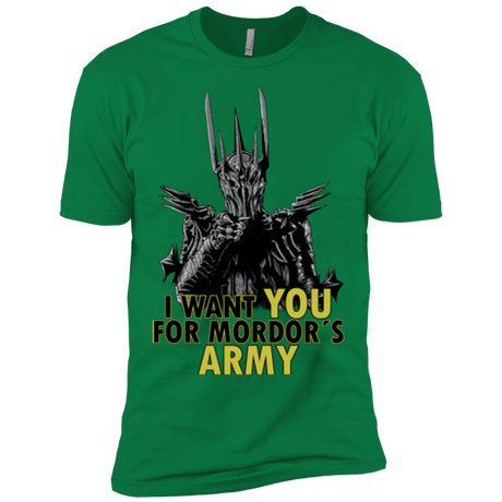 T-Shirts Kelly Green / X-Small Mordors army Men's Premium T-Shirt