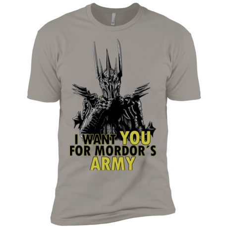 T-Shirts Light Grey / X-Small Mordors army Men's Premium T-Shirt