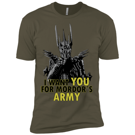T-Shirts Military Green / X-Small Mordors army Men's Premium T-Shirt