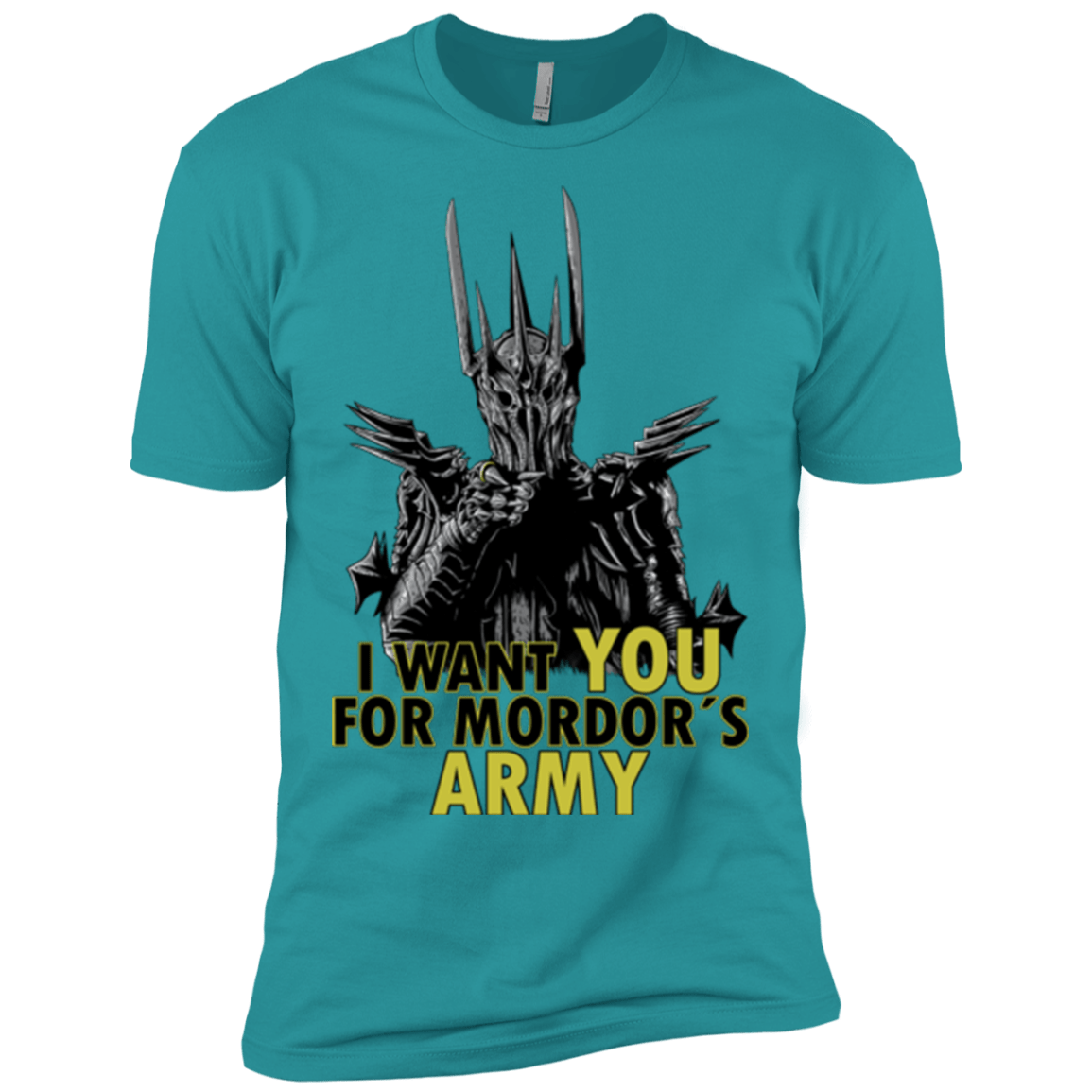 T-Shirts Tahiti Blue / X-Small Mordors army Men's Premium T-Shirt