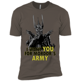 T-Shirts Warm Grey / X-Small Mordors army Men's Premium T-Shirt