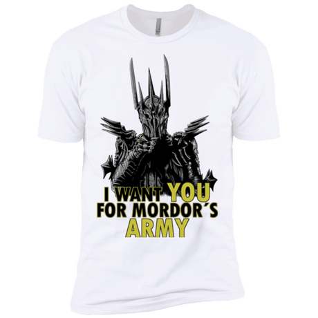 T-Shirts White / X-Small Mordors army Men's Premium T-Shirt