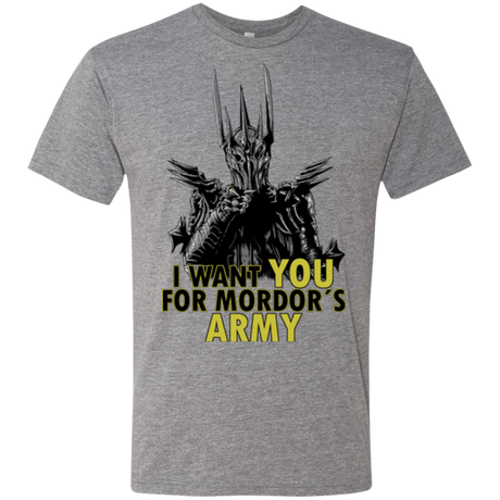 T-Shirts Premium Heather / Small Mordors army Men's Triblend T-Shirt