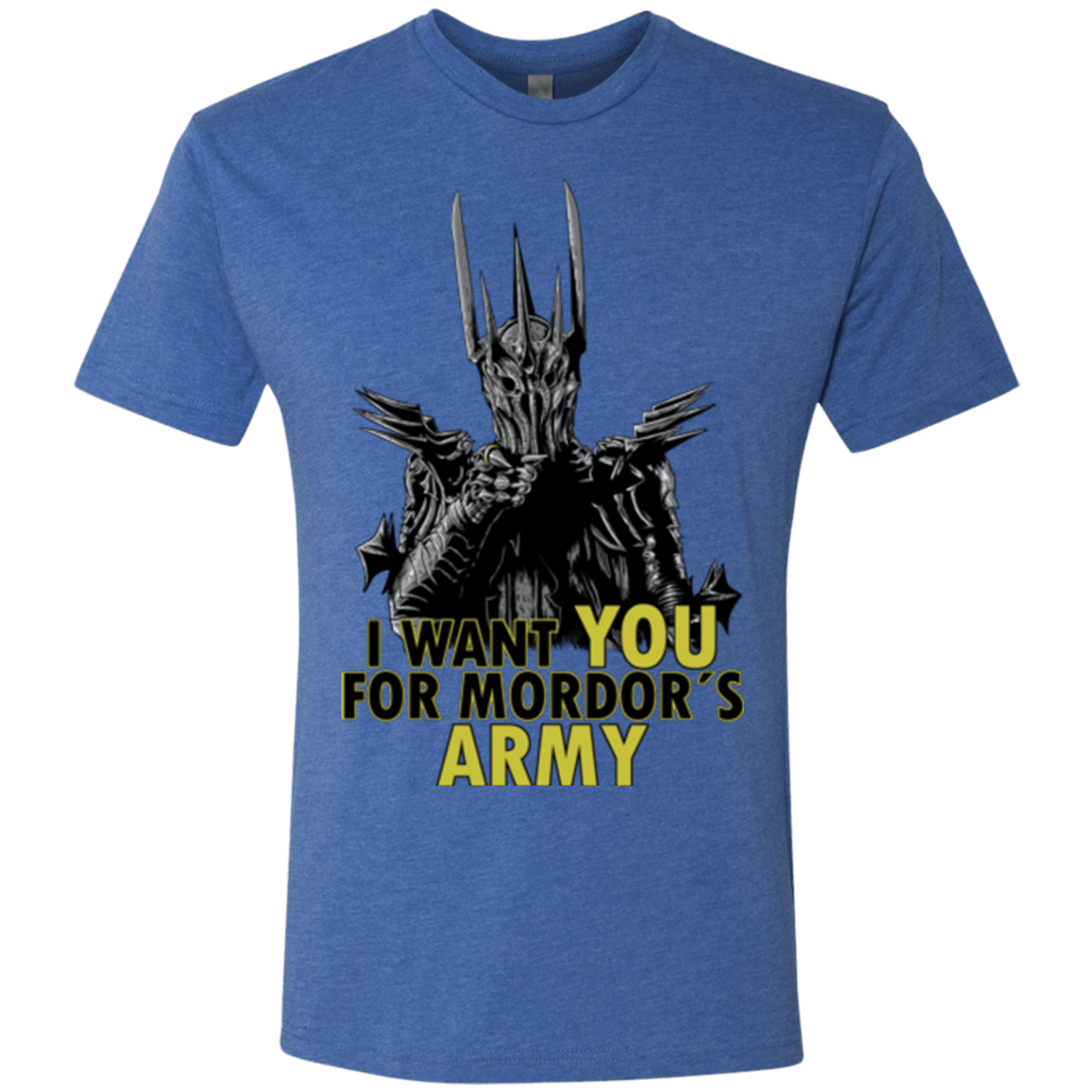 T-Shirts Vintage Royal / Small Mordors army Men's Triblend T-Shirt