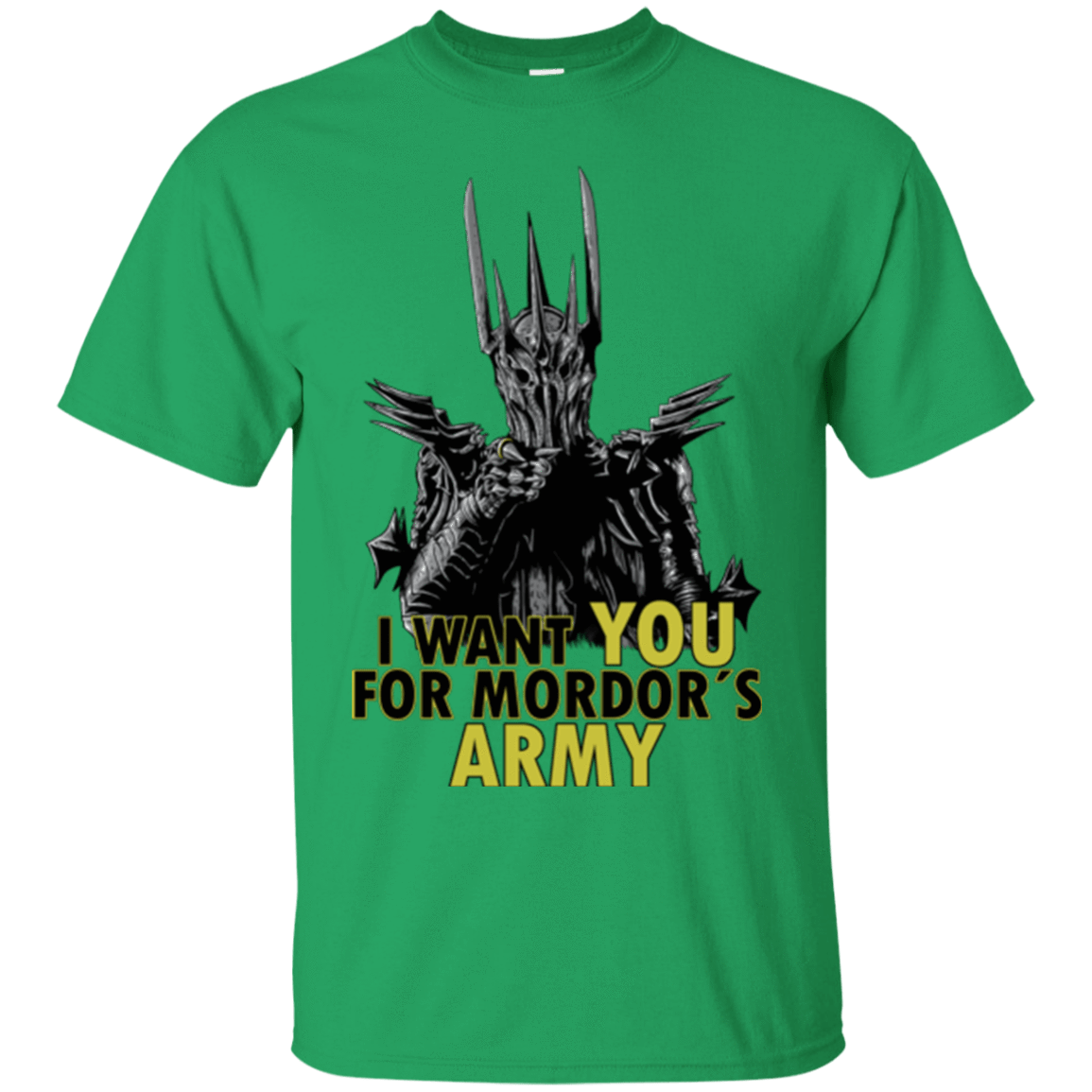 T-Shirts Irish Green / Small Mordors army T-Shirt