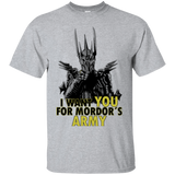 T-Shirts Sport Grey / Small Mordors army T-Shirt