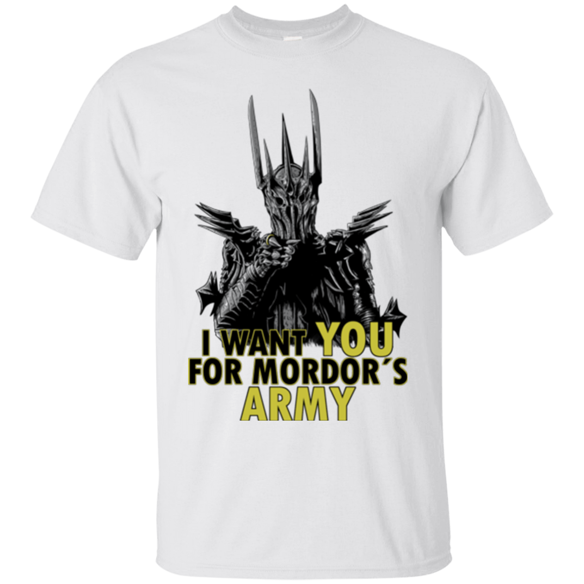 T-Shirts White / Small Mordors army T-Shirt