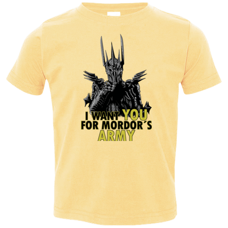 T-Shirts Butter / 2T Mordors army Toddler Premium T-Shirt